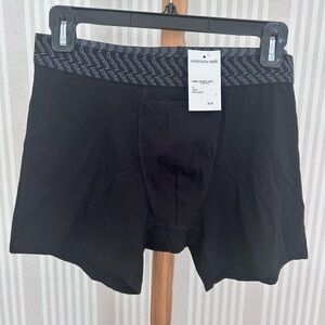 NWT Tommy John Men’s Black Cotton Boxer Briefs Size Large